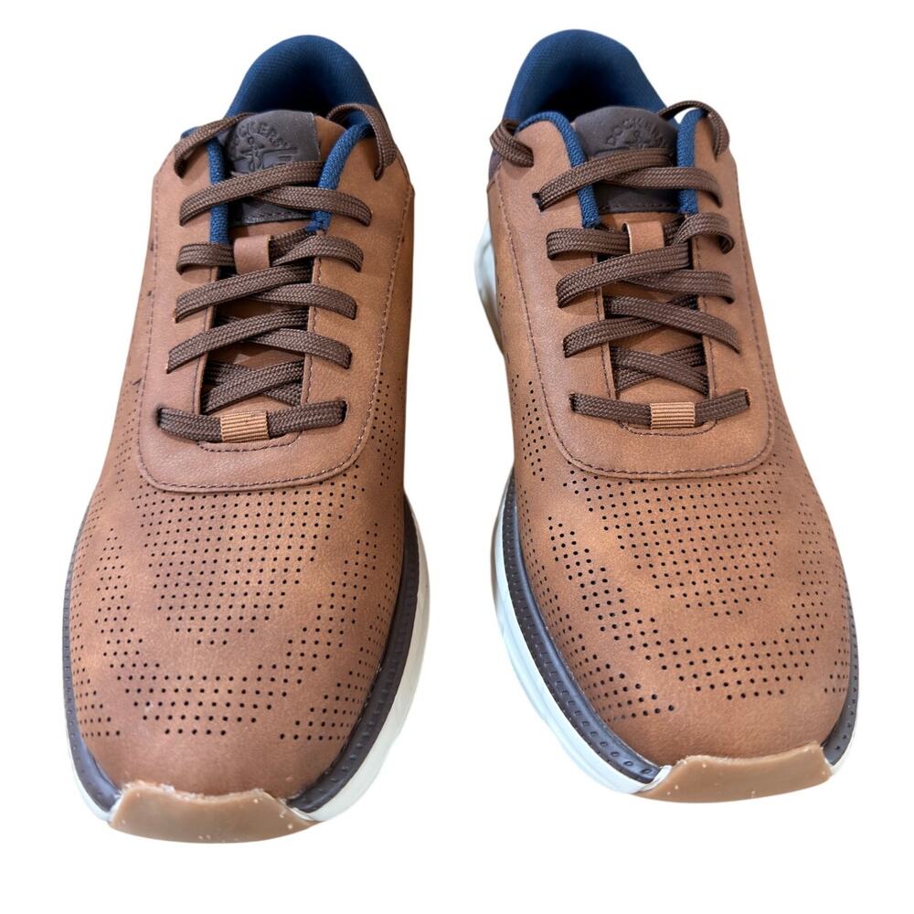 NEW Dockers Go-2 Active Rebound Men's Business Casual Shoes Dark Tan Size 8M